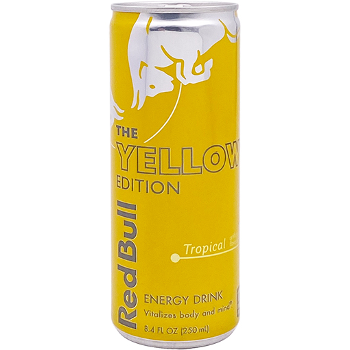 Red Bull Energy Drink Tropical 8.4 Fl Oz Distributor