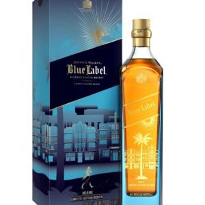 Johnnie Walker Blue Label Blended Scotch Whisky Miami Edition for Sale