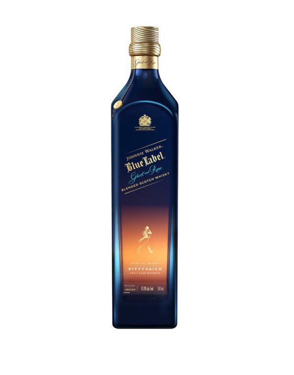 Johnnie Walker Blue Label Ghost and Rare Pittyvaich Blended Scotch Whisky for Sale