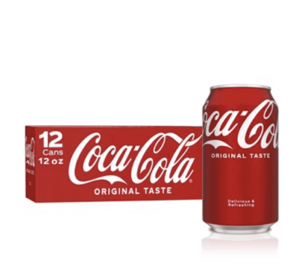 Coca-Cola 12pk/12 fl Oz Cans for Sale