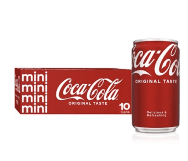 Coca-Cola 10pk/7.5 fl Oz Mini-Cans for Sale in Bulk