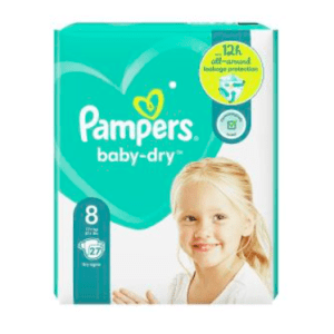 Pampers Babydry Taped S8 Essential Pack