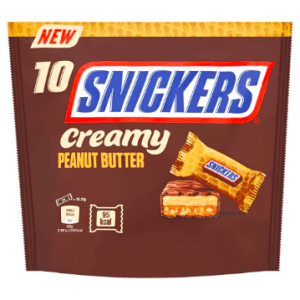 Snickers Creamy Peanut Butter 10pk