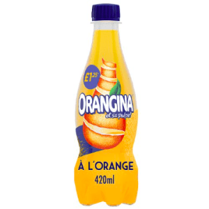 Orangina Sparkling Drink 420ml Wholesale